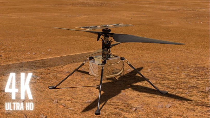 Марсианский вертолет ingenuity