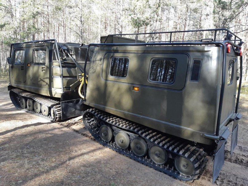 Hagglunds BV-206 кабина