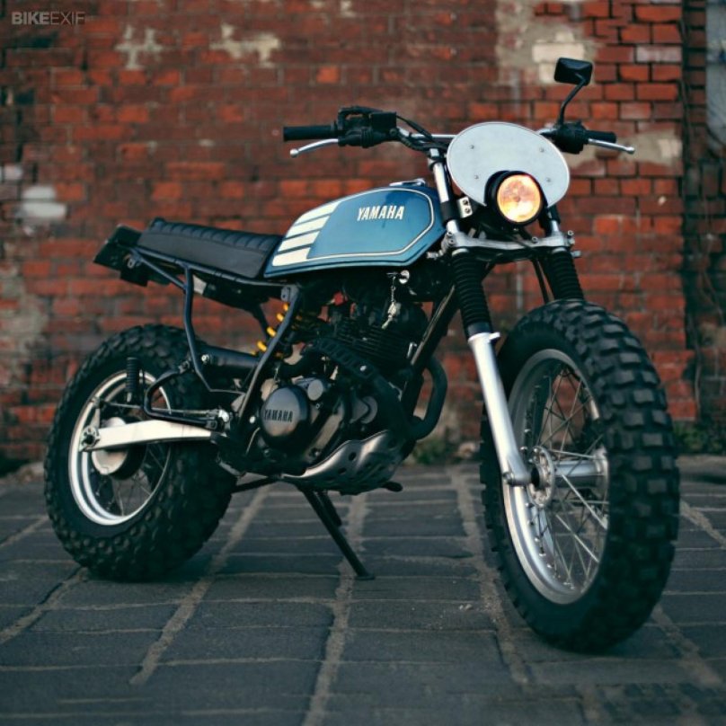 Yamaha tw200 Scrambler