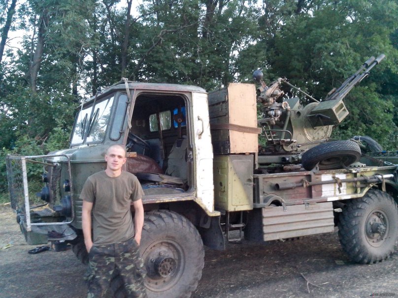 ГАЗ-66 гантрак с ЗУ-23-2