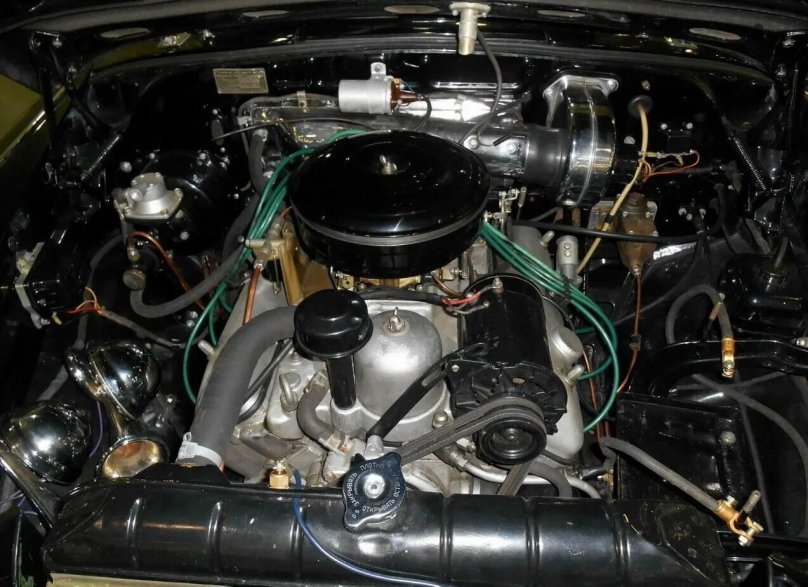 ГАЗ 21 КГБ двигатель