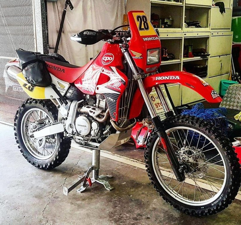 Honda xr650r Rally