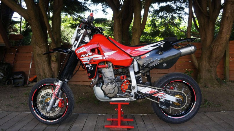 Honda xr650r Supermoto