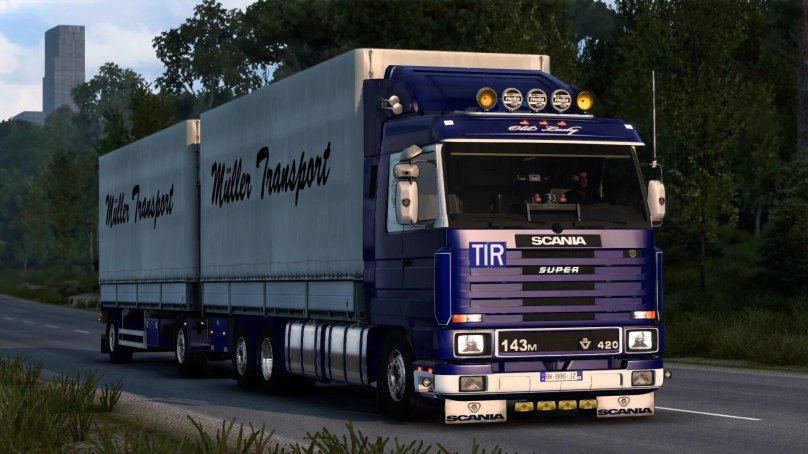 Грузовик Scania 143m