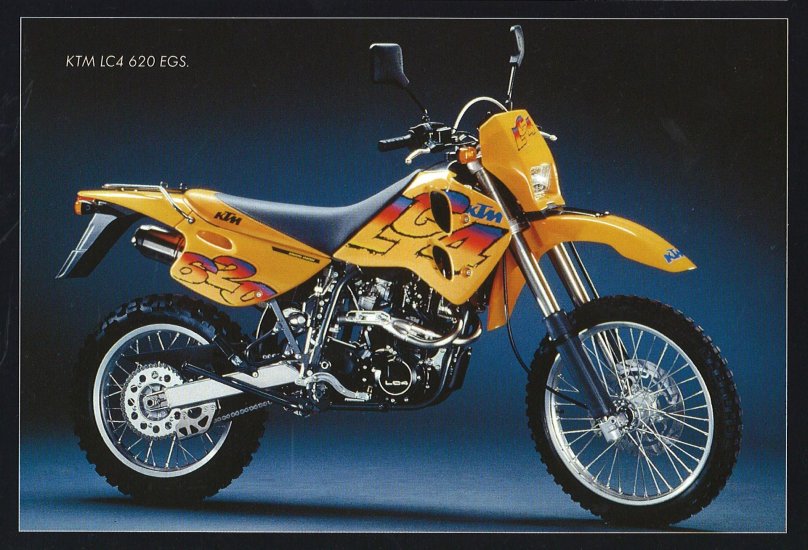 Мотоциклы KTM 620 lc4 1996