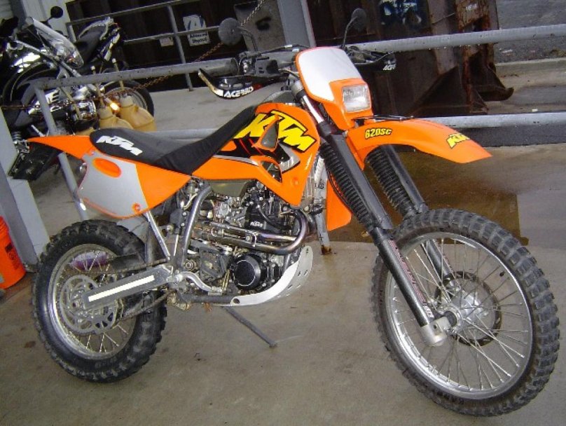 Мотоциклы KTM 620 lc4 1996