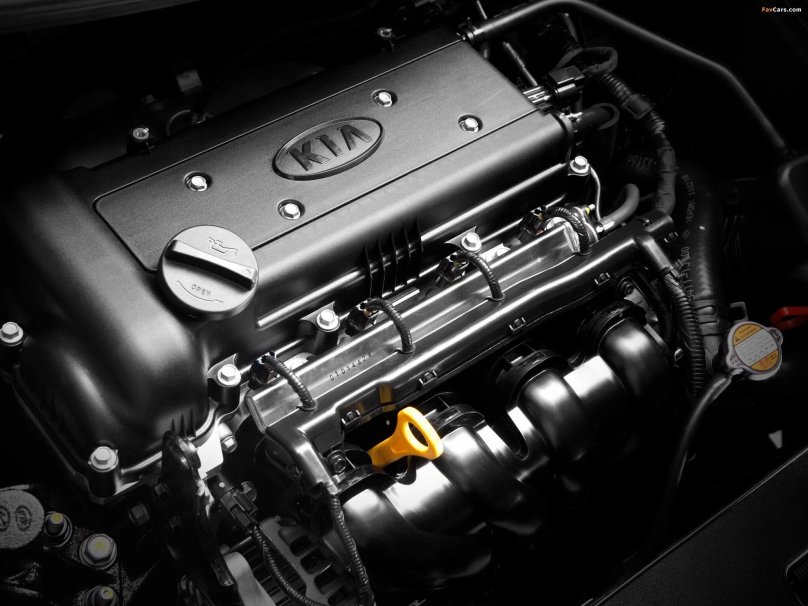 Двигатель Kia Rio 1.4