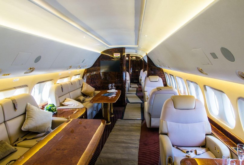 Сухой Суперджет вип салон