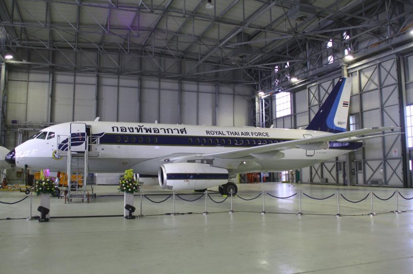 Суперджет Королевские ВВС Тайланда.