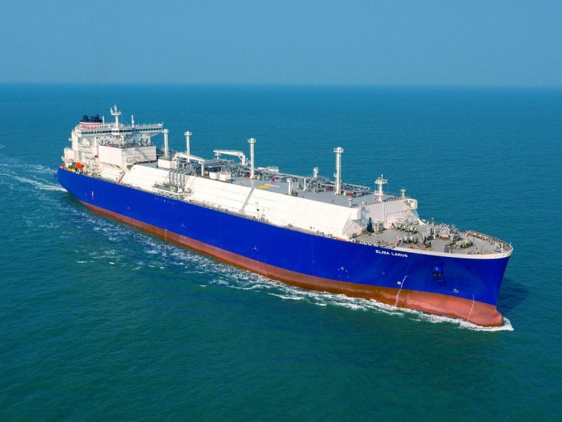 LNG (liquefied natural Gas Carrier) судно