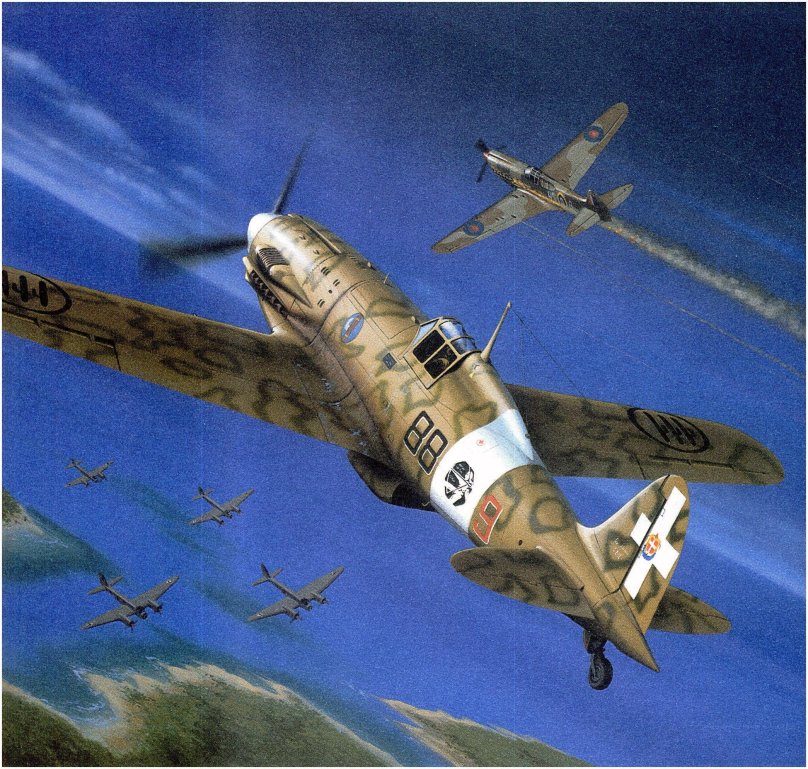 Истребитель Макки 202 Фольгоре