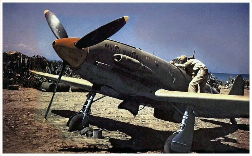 Самолет Macchi mc202 Folgore