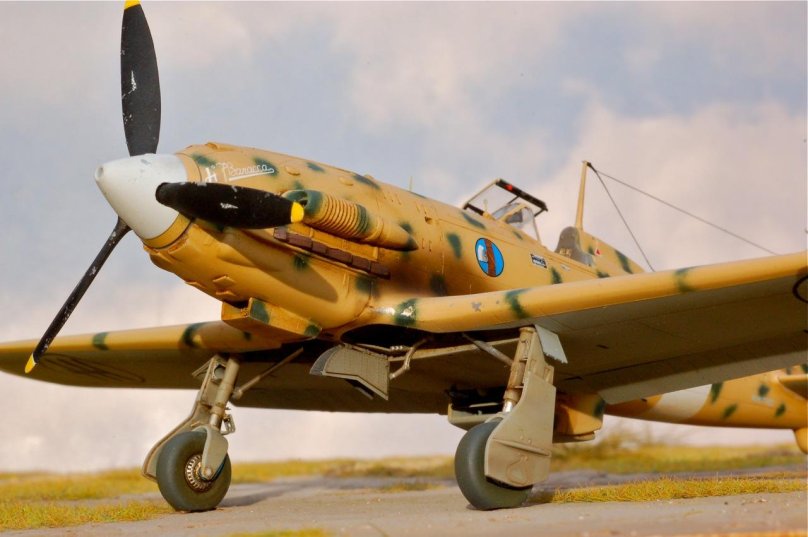 Самолет Macchi mc202 Folgore