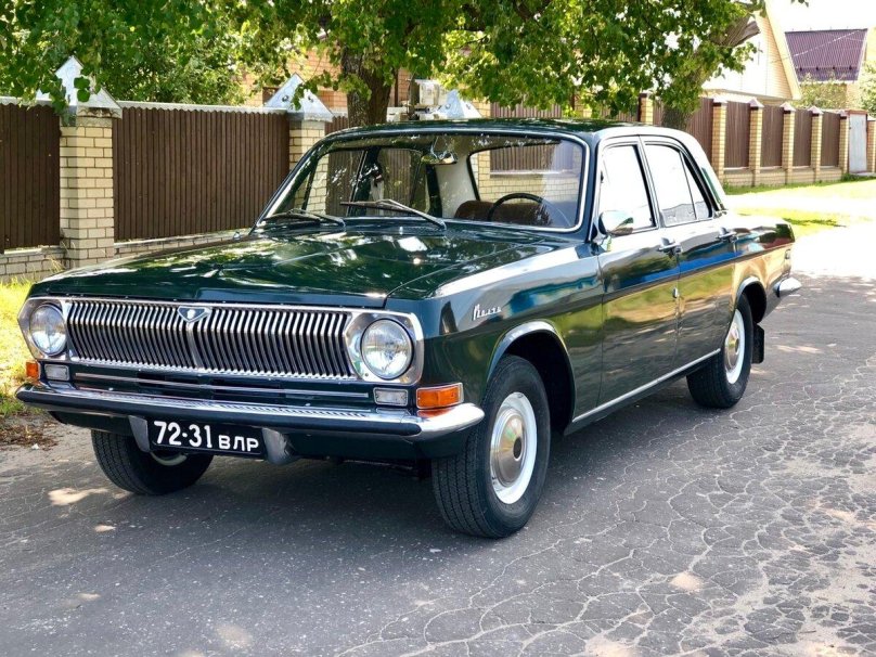 ГАЗ 24 Волга зеленая