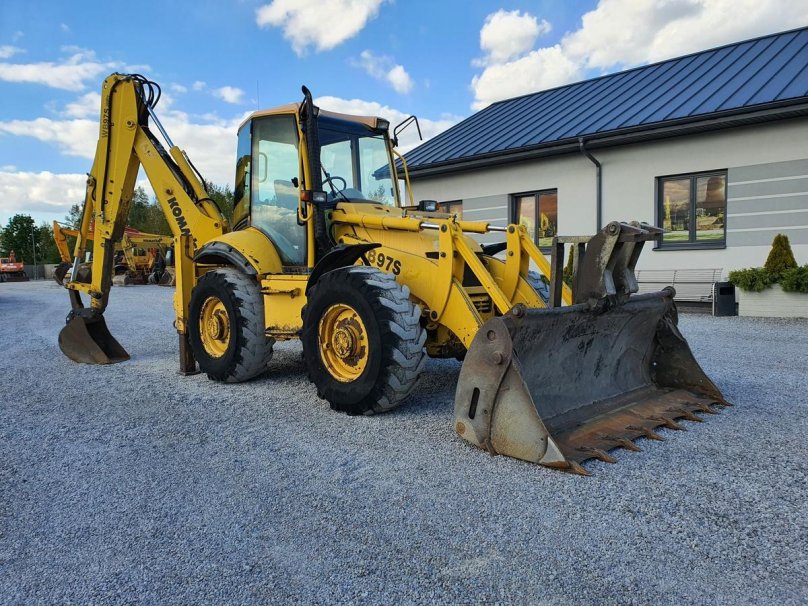 Экскаватор-погрузчик Komatsu wb97s