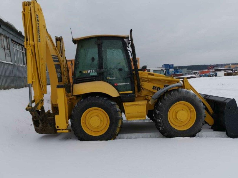 Komatsu wb97s 2
