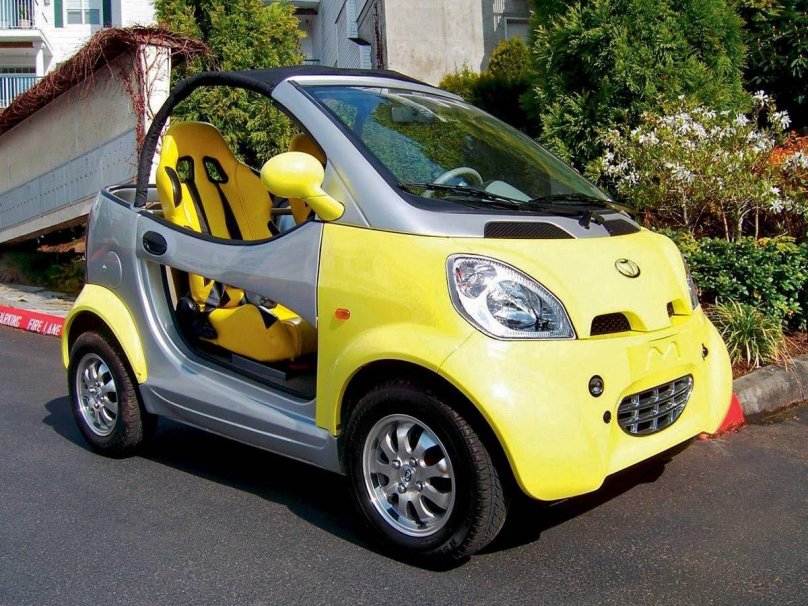 Электромобиль Byvin Electric car интерьер