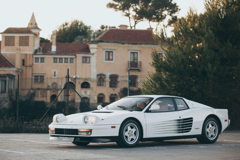 Ferrari Testarossa полиция Майами