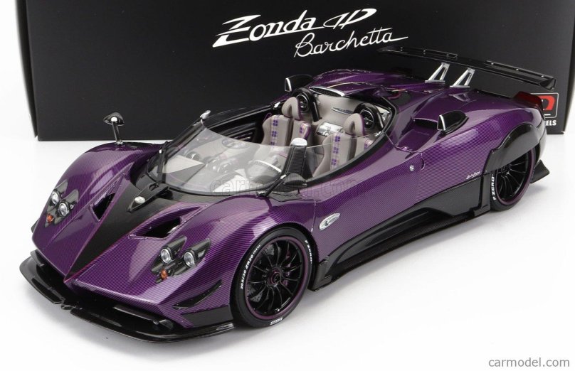 Pagani Zonda HP Barchetta Black