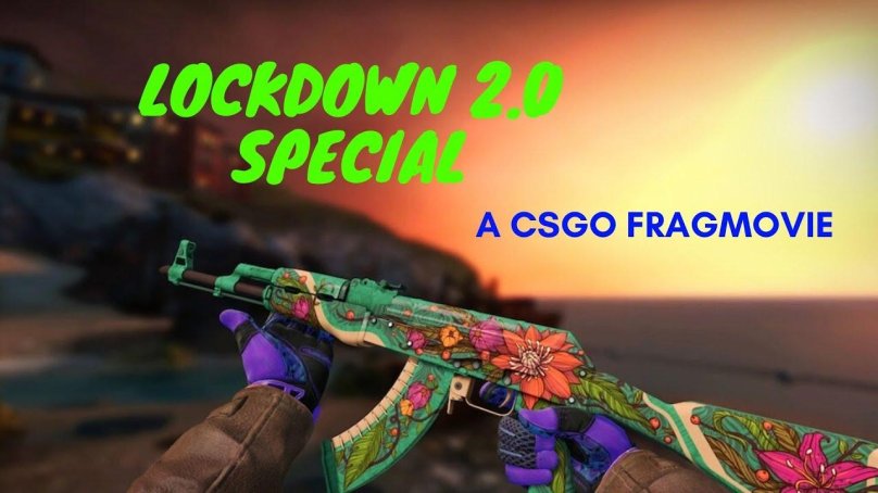 КС го АК 47 дикий Лотос