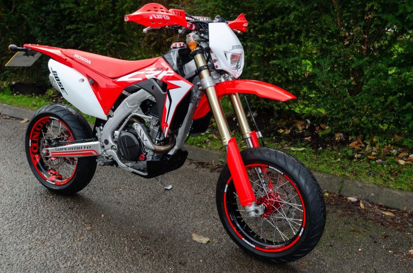 Honda crf450r Supermoto