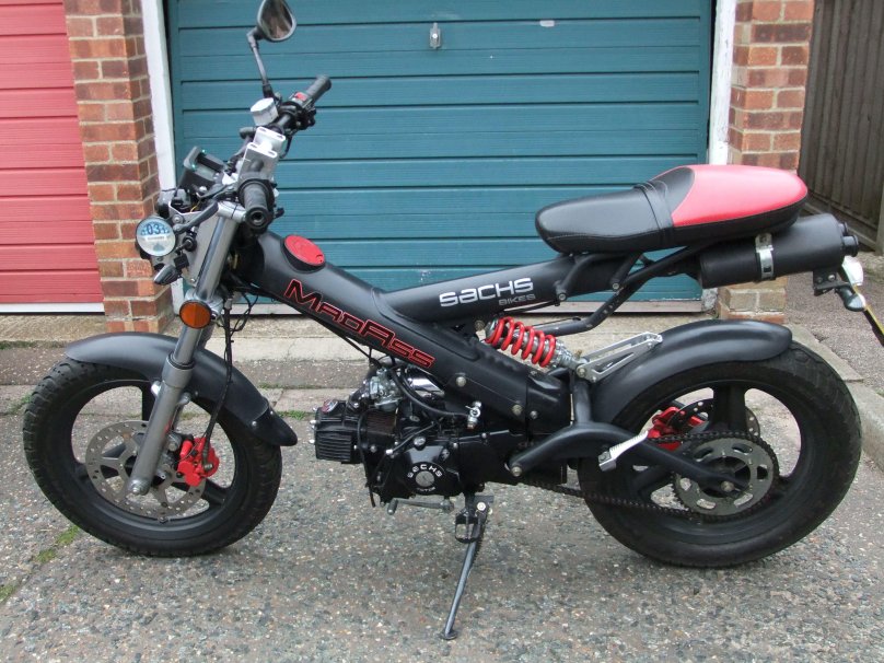 Мотоцикл sachs MADASS