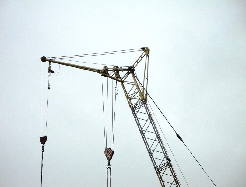 Запасовка стрелового каната РДК 250