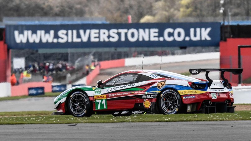 Ferrari 488 GTE 6th Silverstone 2017