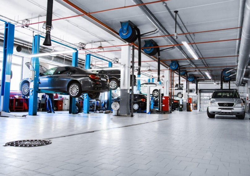 Вентиляция в автосервисе