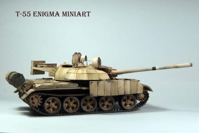 Т-55 Энигма 3д модель