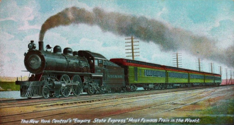 Нью Йорк центр Steam Train 6001