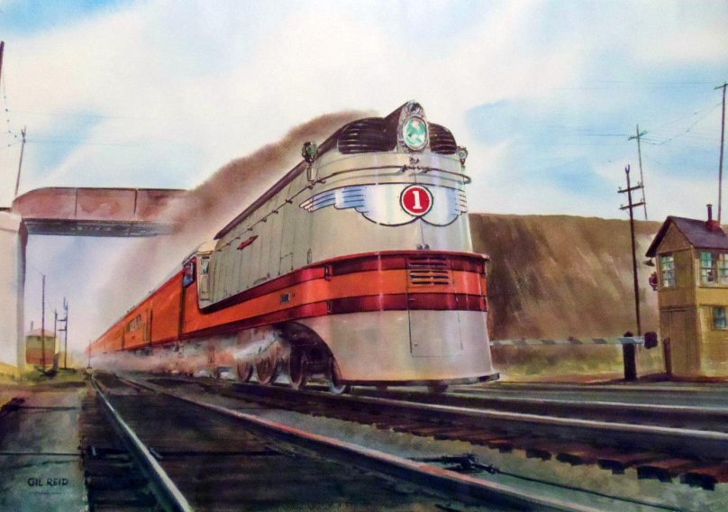 Поезд Меркурий США 1936