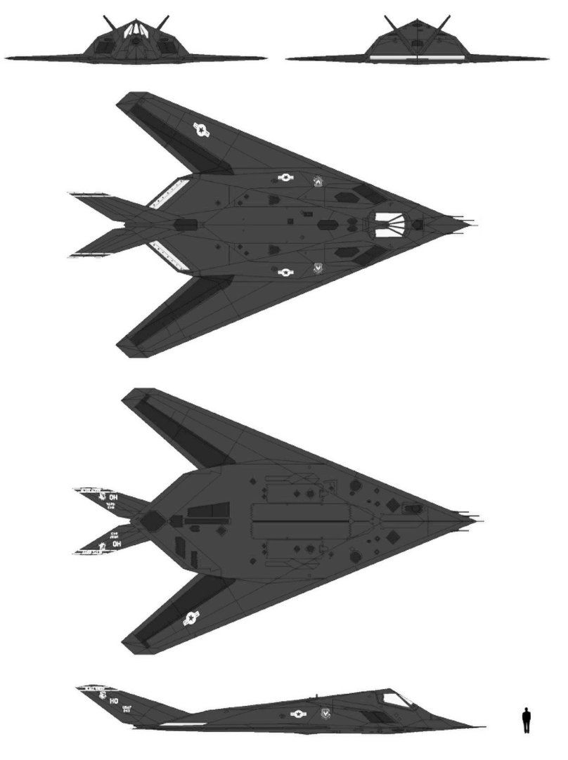 Истребитель стелс f-117