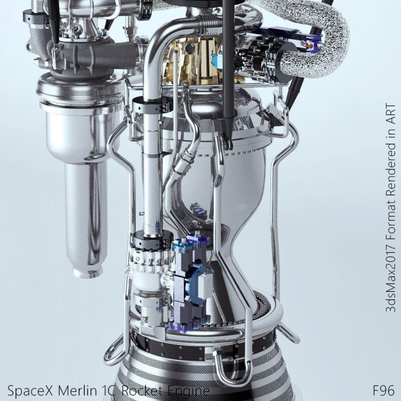 SPACEX Merlin engine