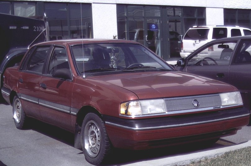 Mercury Topaz, 1991