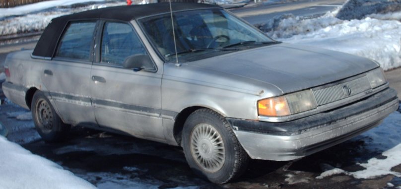 Mercury Topaz, 1991