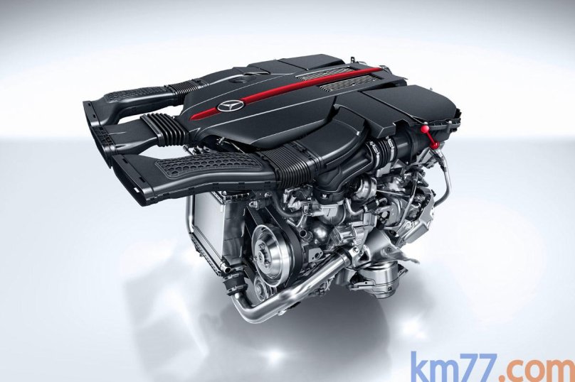 Мотор GLE 53 AMG