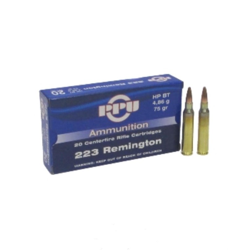 PPU .223 Rem HP BT 4,86 гр.