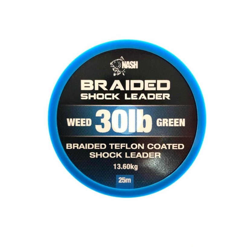 Карповый поводковый материал в оплетке 35lb