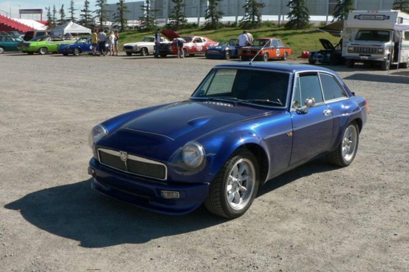 MGB gt v8 Rally