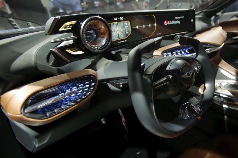 Салон автомобиля будущего