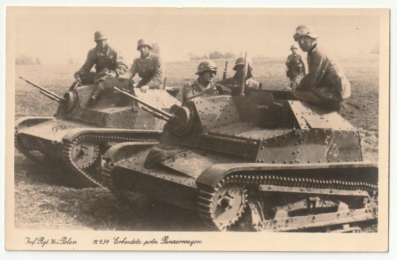 Польские танкетки TKS