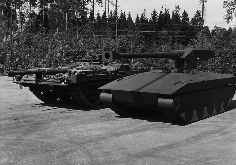 Шведский опытный танк Udes XX 20