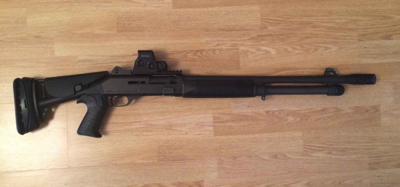 Benelli m4 s90 с коллиматором