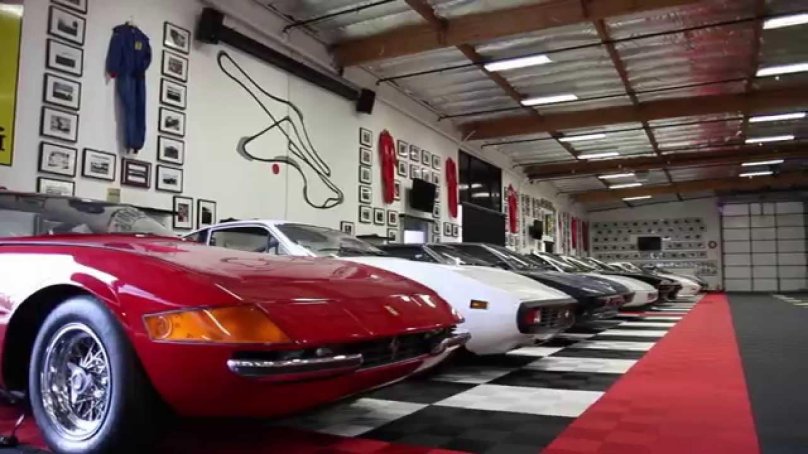 Гараж f1 Ferrari
