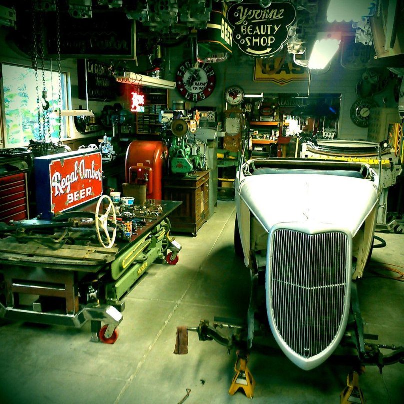 Гараж-мастерская проект