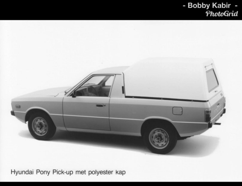 Hyundai Pony Pickup