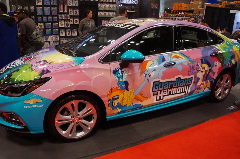 My little Pony в автомобиле