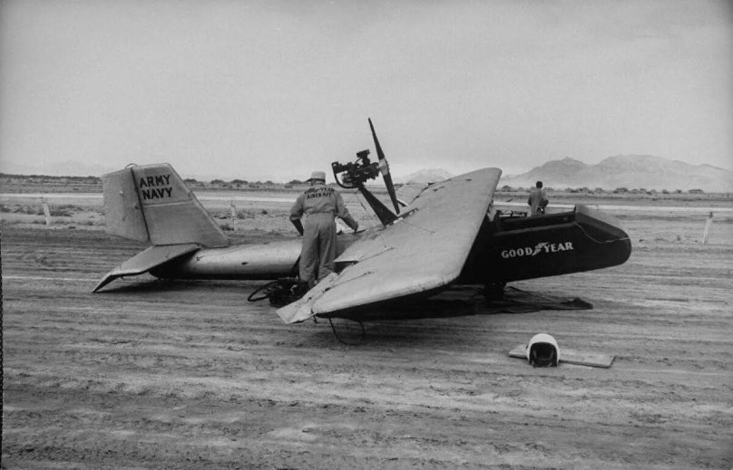 Надувной самолет Гудиер