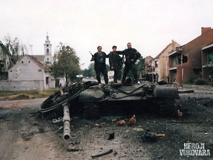 Битва за Вуковар война в Хорватии 1991 год